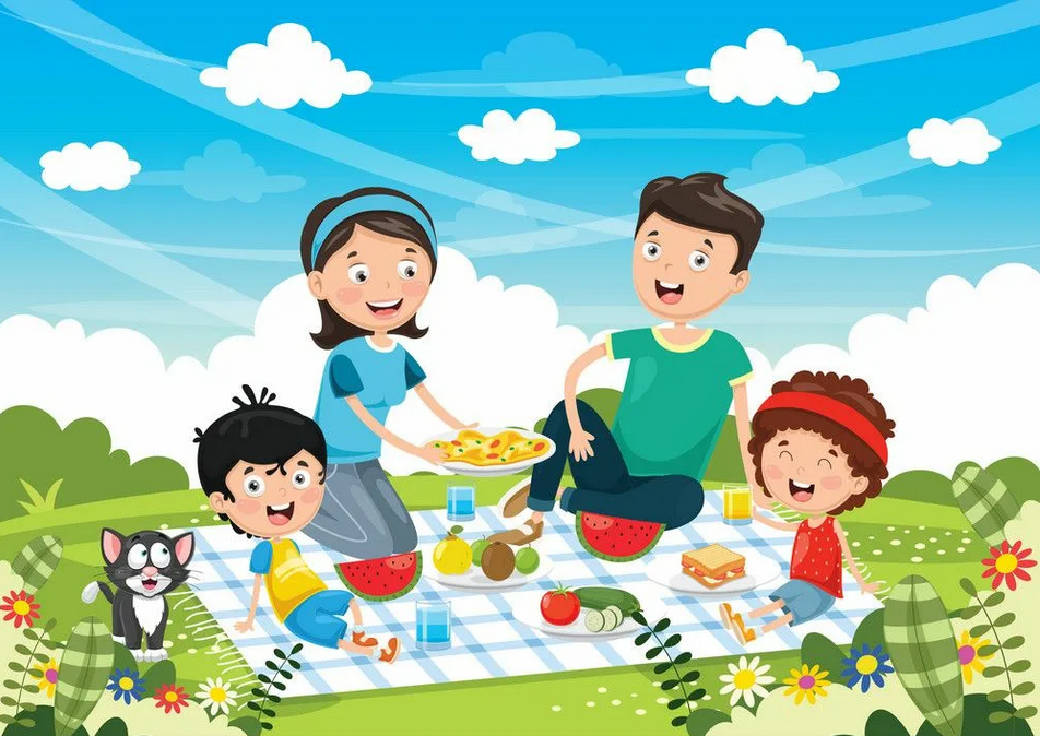 «Семейный завтрак на траве» с Родителями Первых в Октябрьском районе.